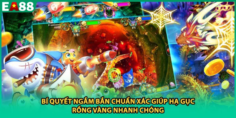 Bí quyết ngắm bắn chuẩn xác giúp hạ gục Rồng Vàng nhanh chóng