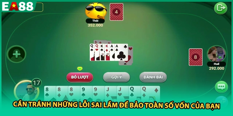 Cần tránh những lỗi sai lầm để bảo toàn số vốn của bạn