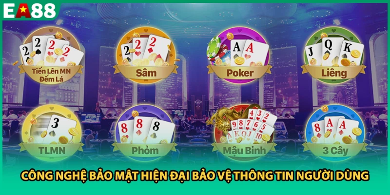 Công nghệ bảo mật hiện đại bảo vệ thông tin người dùng