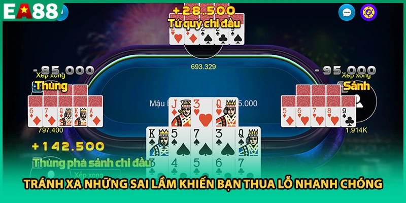 Tránh xa những sai lầm khiến bạn thua lỗ nhanh chóng